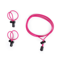 Elastic Bungee Cords Set - Fuchsia